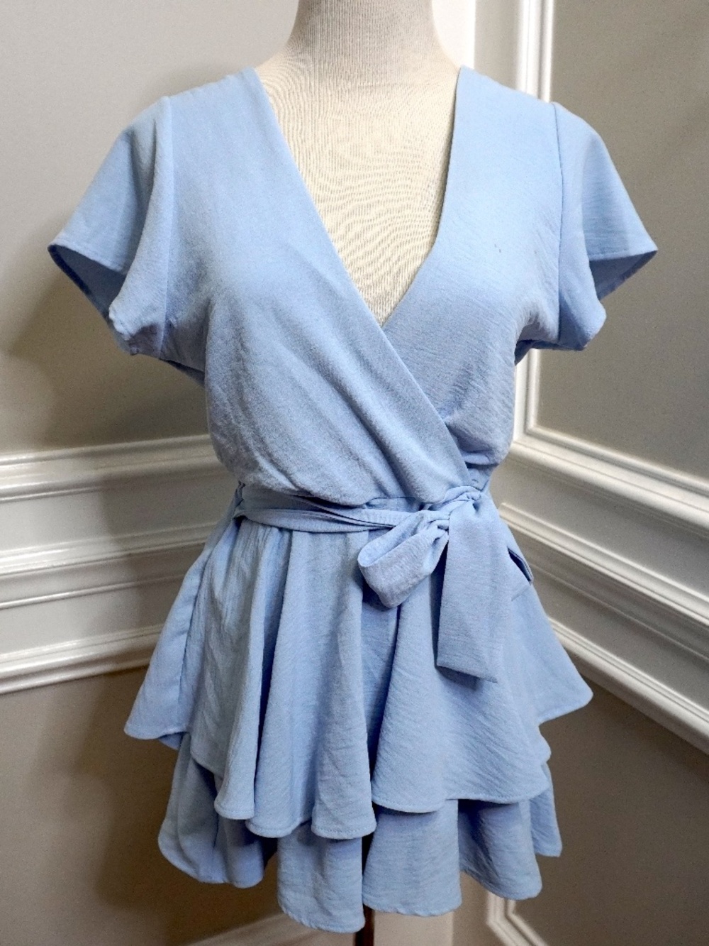 Altar'd State Double Layered Romper, Size S